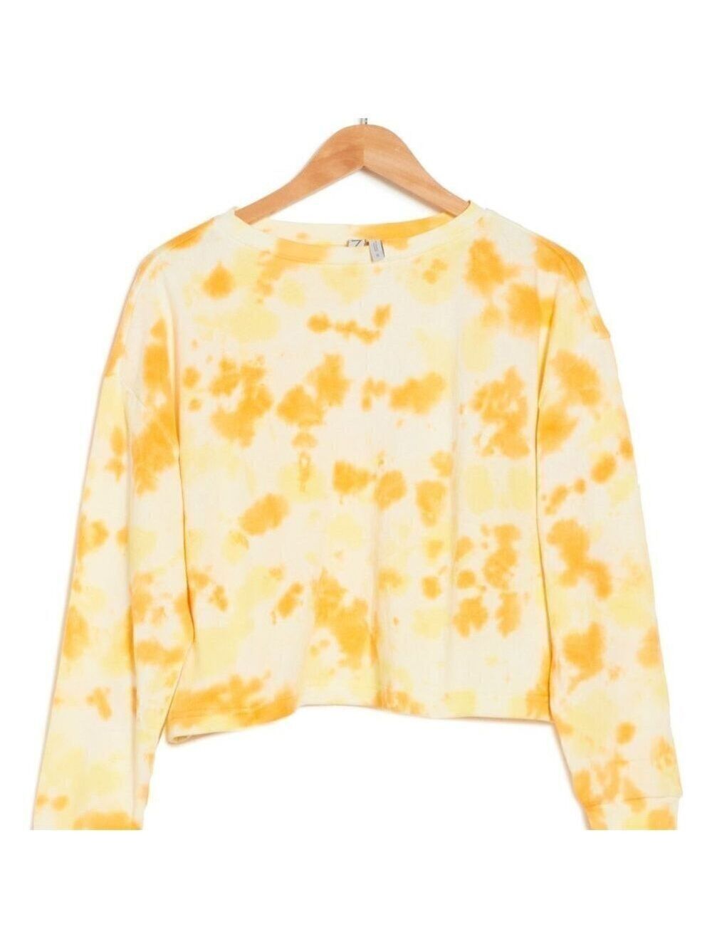 Z By Zella BNWOT "Sunset" Tie Dye Sweatshirt Pullover Cropped